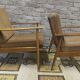 Paire de fauteuils scandinave en teck 1960