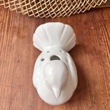 Ceramic vase bird flower spike