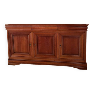 Antique Louis Philippe style solid wood sideboard