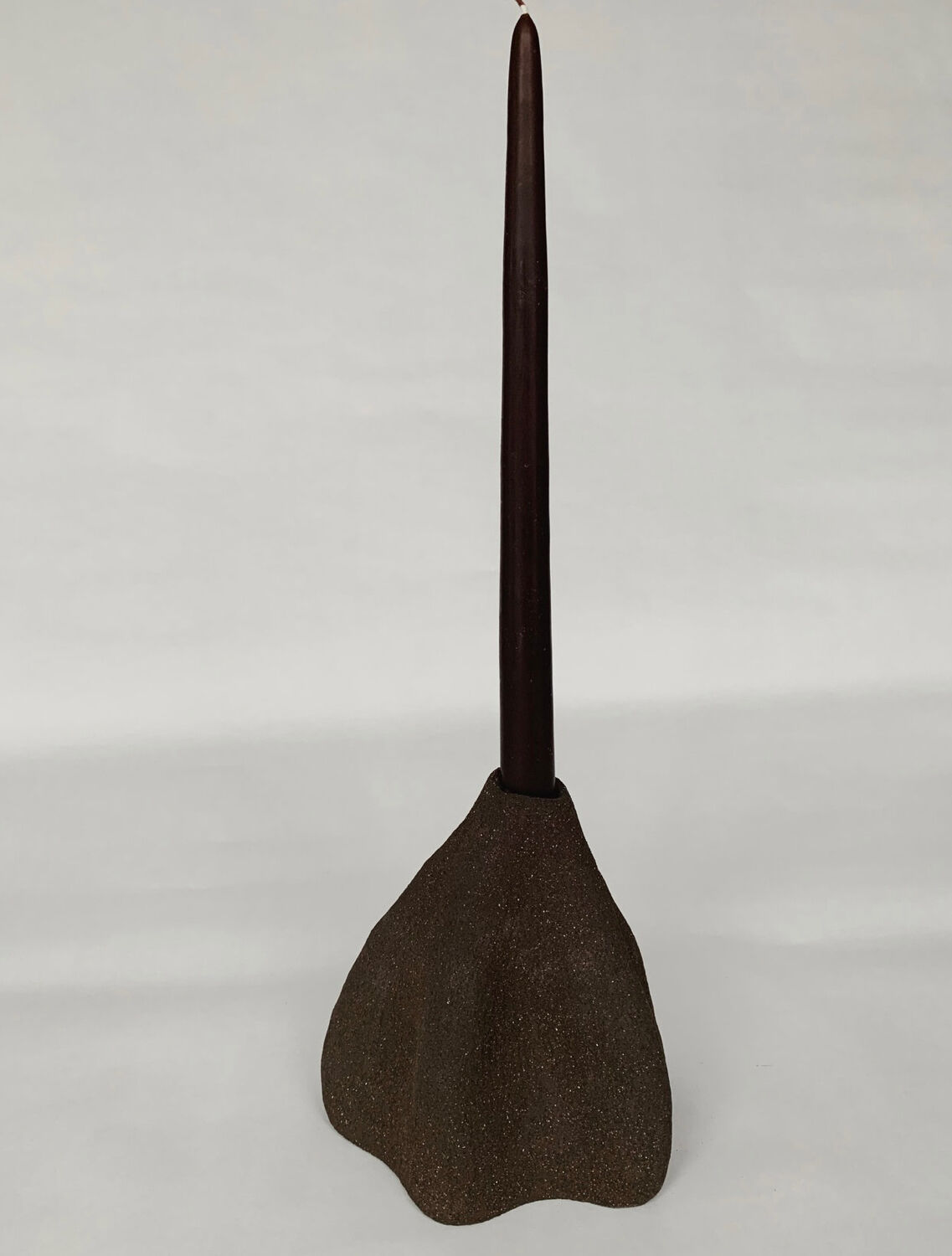 Stoneware candle holders