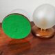 Pair of vintage ball lamps