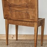 Vintage chest side table