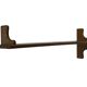 Vintage wall shelve rack bookshelf in oak wood minimalist