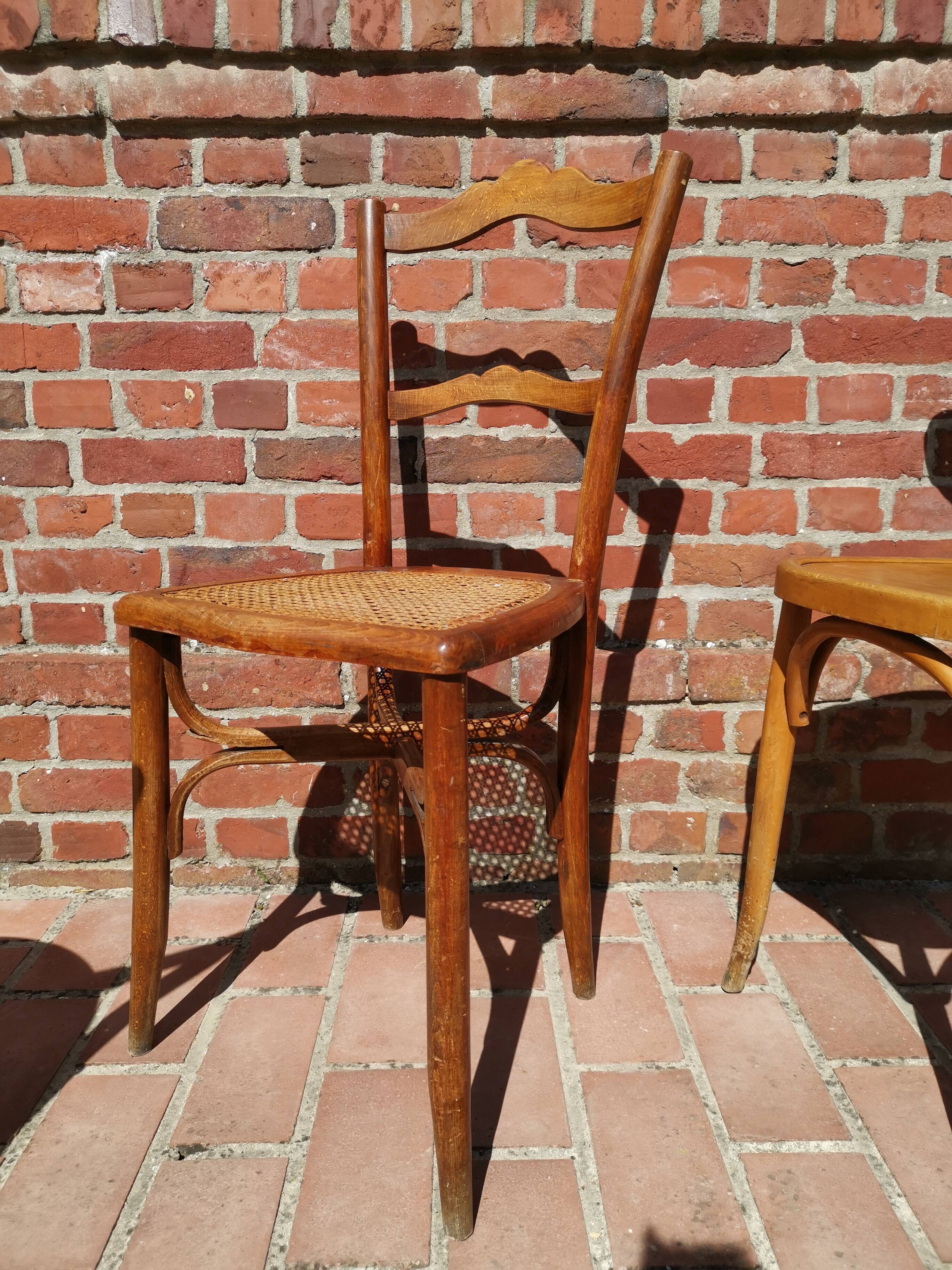 Lot of 6 chairs Jacob - Josef Kohn, Thonet, Mahieu