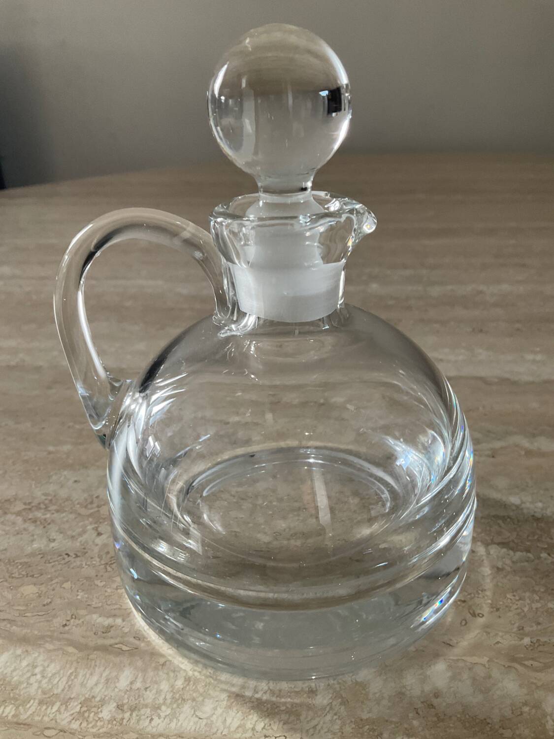Vintage liquor decanter