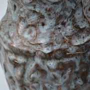 Large Vallauris vase "sea foam" H 41.5 cm