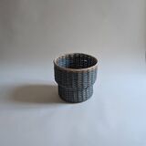 Wicker flowerpot