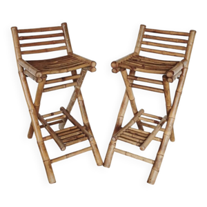 paire de tabourets de