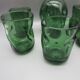Carafe and 5 vintage Empoli glasses - 1960s