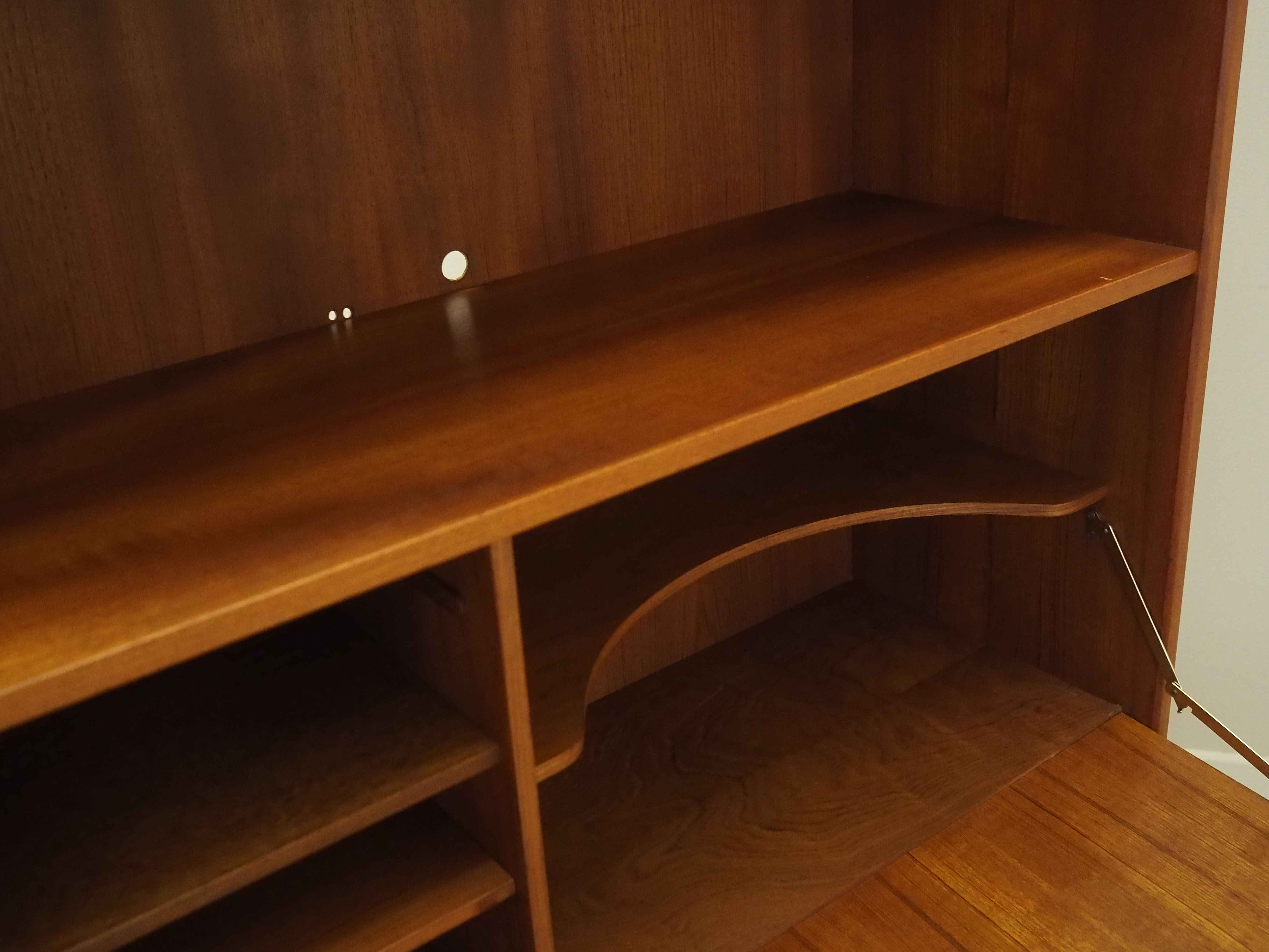 Teak bookcase, Danish design, 1970s, designer: Erik Jensen, production: Westergaards