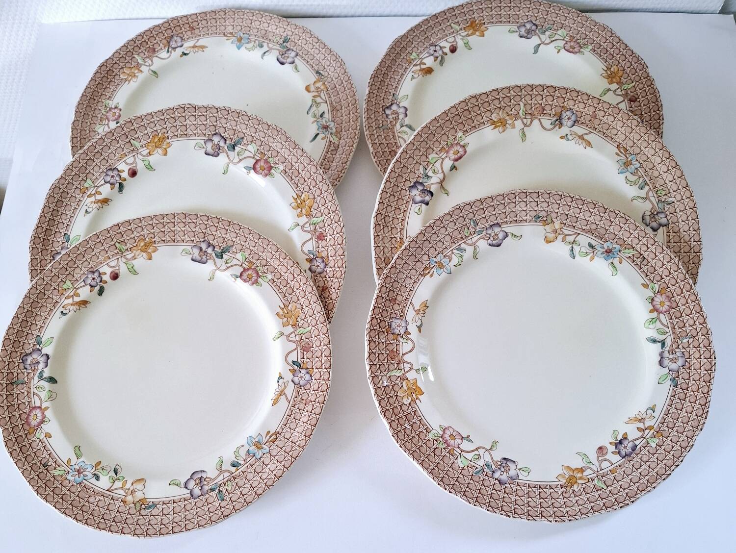 Manson's plates made in England vintage