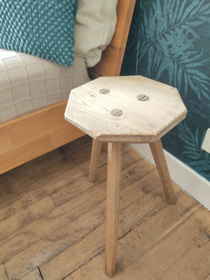 Duo of milking stools