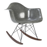 Elephant Grey Herman Miller Vintage Original Eames RAR Arm Shell Chair