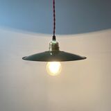 Lot 2 suspensions emaillees vintage 24,5 cm