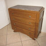 chest of drawers of the years 50 to 4 drawers