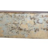 Old metal hospital cabinet