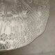 Vintage Scandinavian glass cake stand