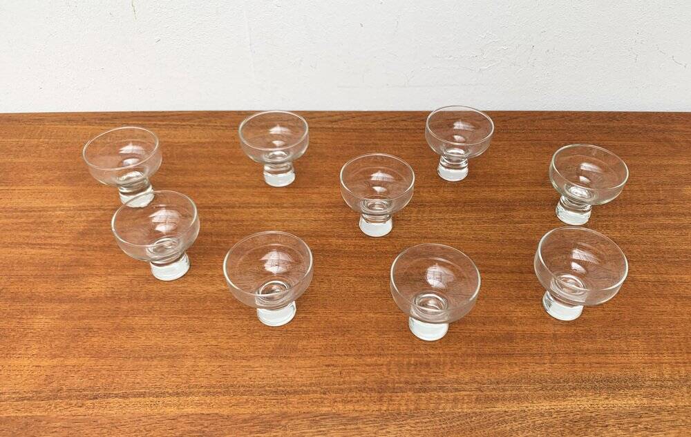 Danish glass candle holder replacement, 1960s