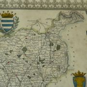 Old English engraving County Cheshire