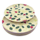 Service de 5 assiettes décor coccinelles