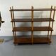 Mid-century modernist teak stick wall cabinet attributed to Willem Lutjens for Gouda Den Boer, 1950s