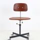 Kevi office chair by Jørgen Rasmussen / Teak / 1960s / Mid-century Danish modern design