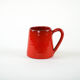 Red ceramic mug, Italian design, 1960s, made in Italy