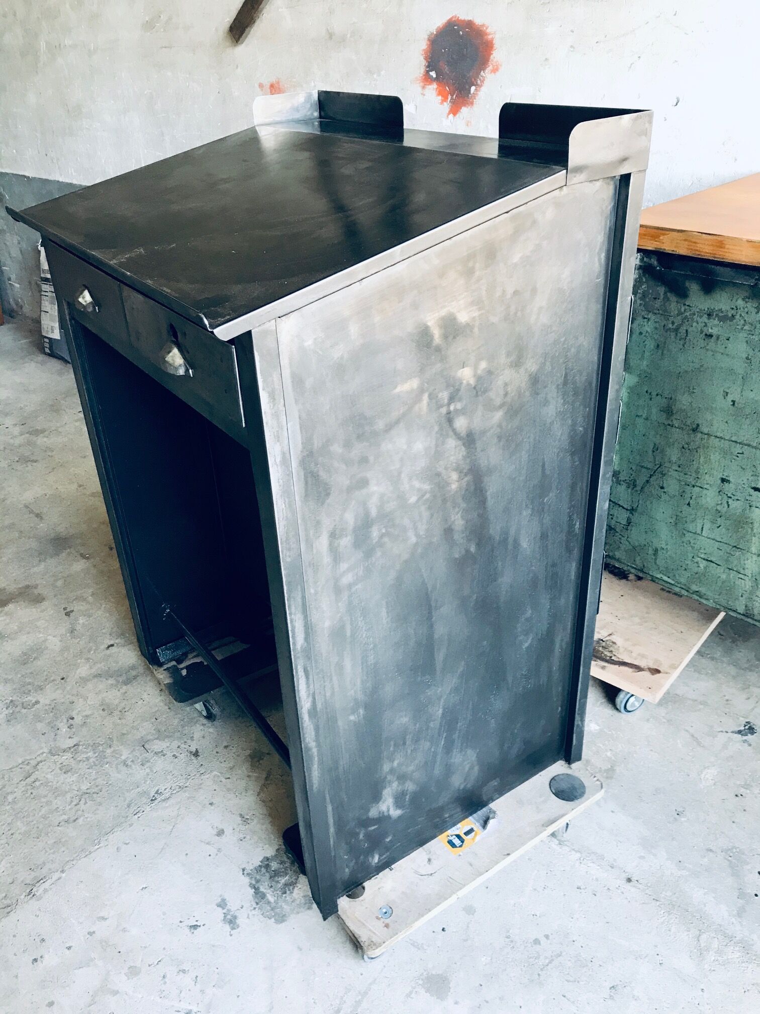 Furniture with plans and desk