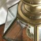 Vintage brass vestibule lantern