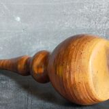 Vase soliflore de potier en grès émaillé vintage
