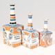 Vases italiens de Desimone 69, ensemble de 3