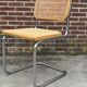 Set of 4 chairs Cesca B32 designed by Marcel Breuer design made in Italy