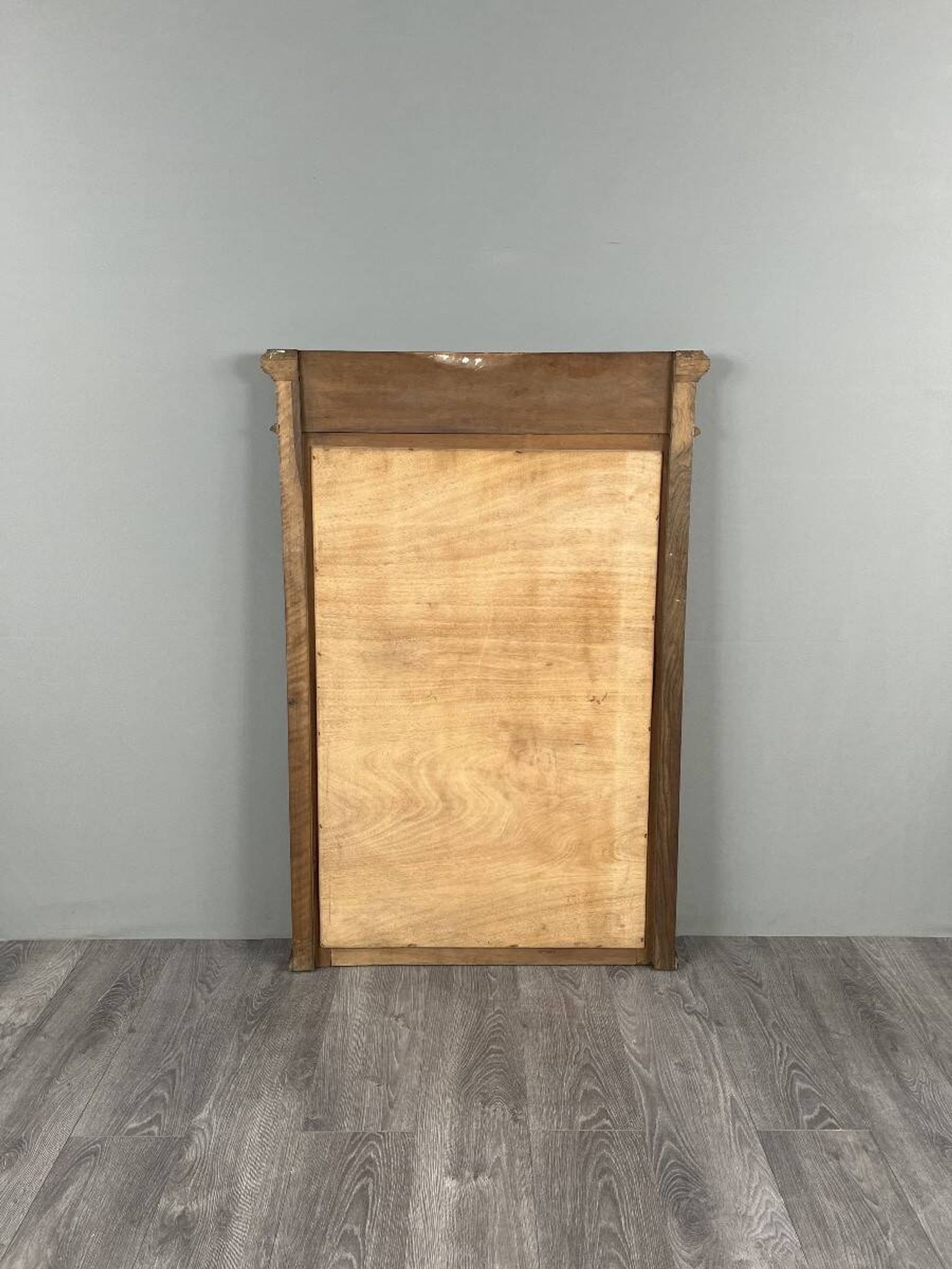 Carved wooden mirror, late 19th / early 20th century