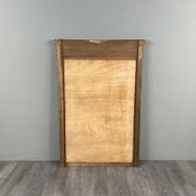 Carved wooden mirror, late 19th / early 20th century
