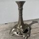 Art Nouveau silver-plated candlestick
