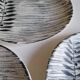 Set of 12 oval-shaped dinner plates, Salins Tolede pattern