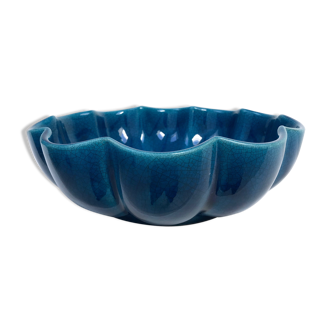 Dish ceramic crackled effect
