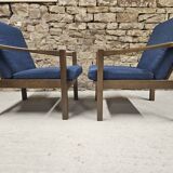 Pair of vintage 1970s armchairs