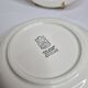 Pair of vintage hollow plates design of the faience factory of Gien