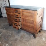 Buffet pieds compas de René Gabriel 1950