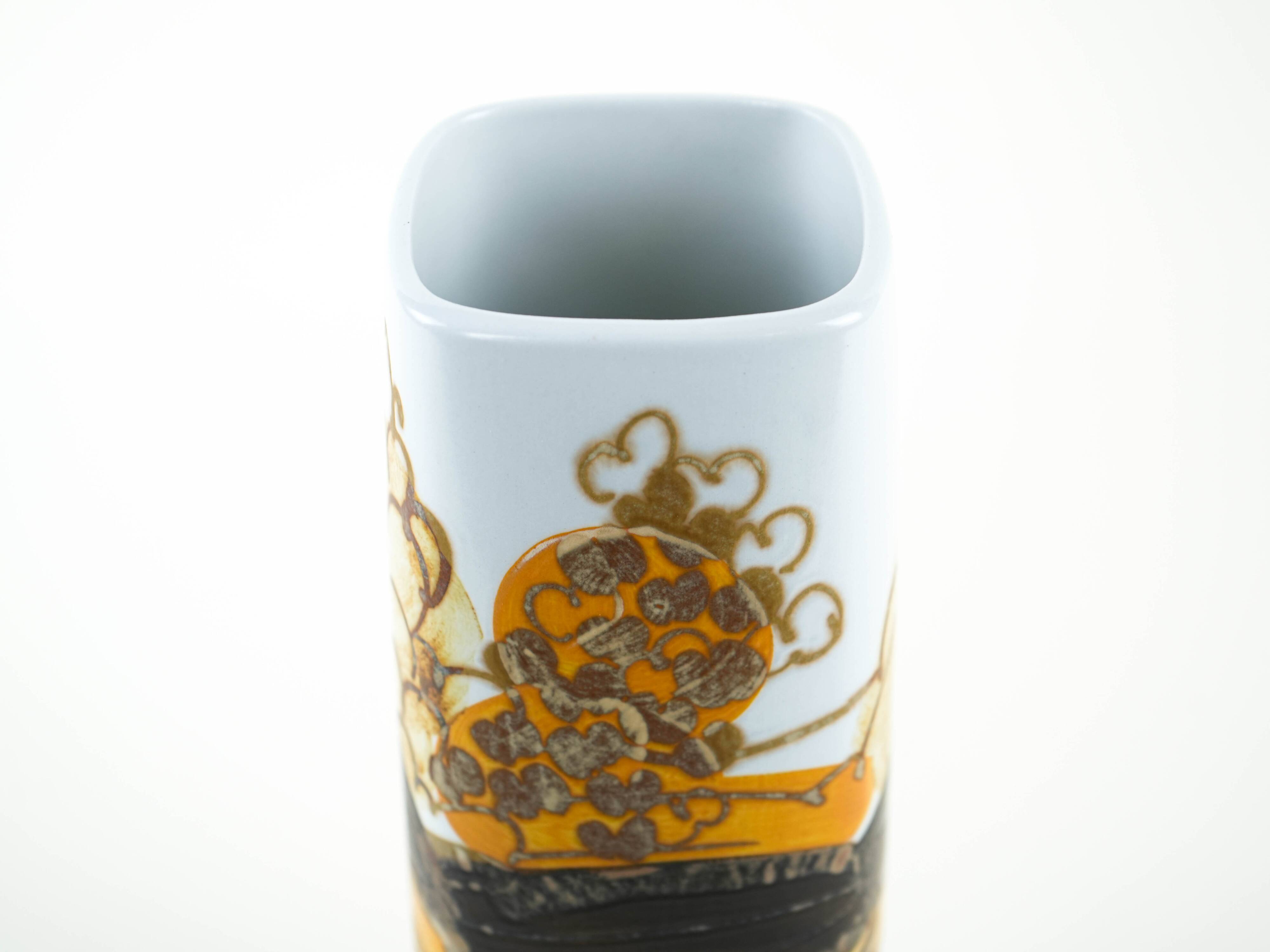 Vase en porcelaine, design danois, années 1960, fabriqué par Royal Copenhagen