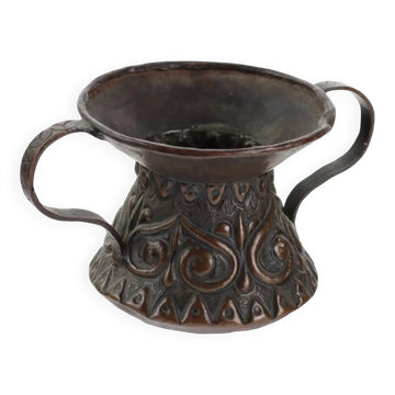 Ancient Renaissance vase in copper, Italy, 16th-17th century