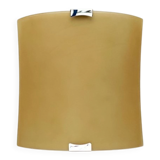 Postmodern vintage Italian glass wall lamp by Lucitalia, 1970s.