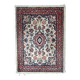 Tapis Vintage Indo-Tabriz en Laine, Années 1970, Élégance Florale