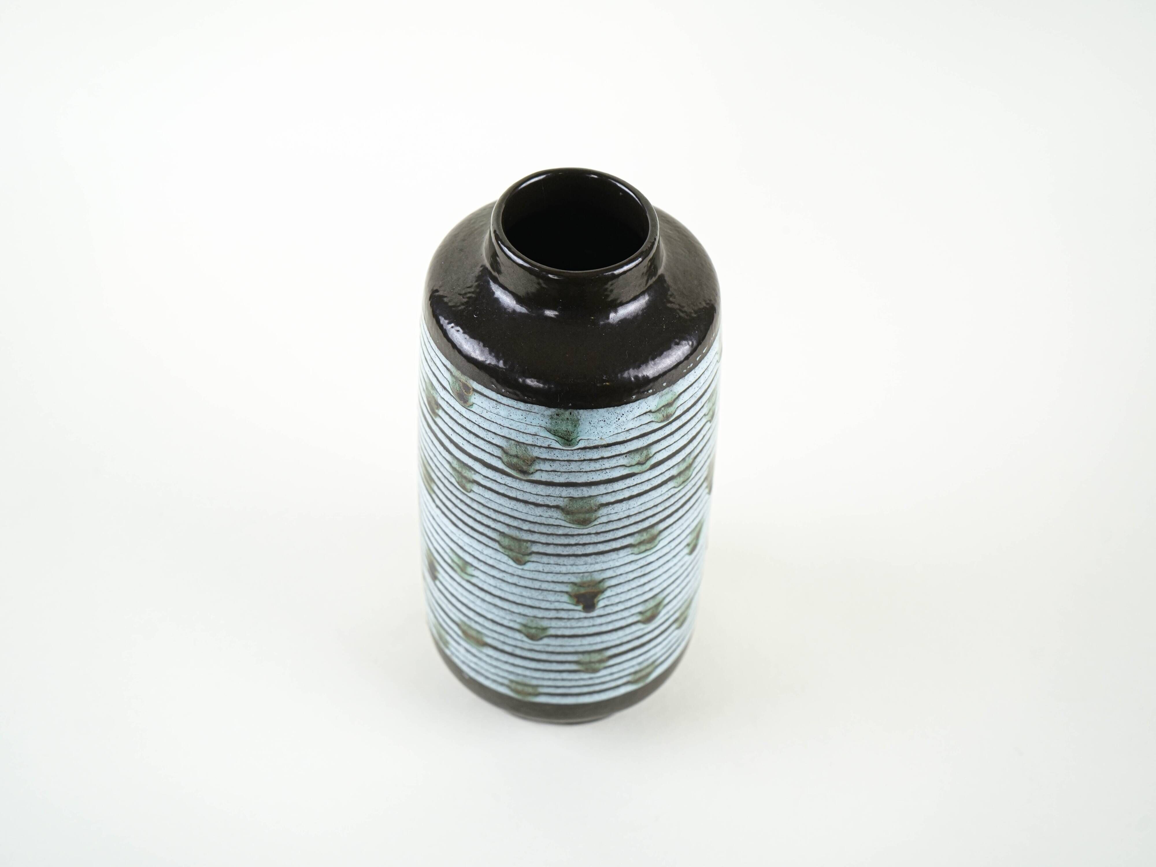 Ceramic vase, German design, 1970s, made in West Germany
