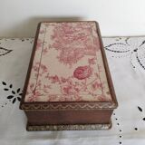 Box, wooden and leather case