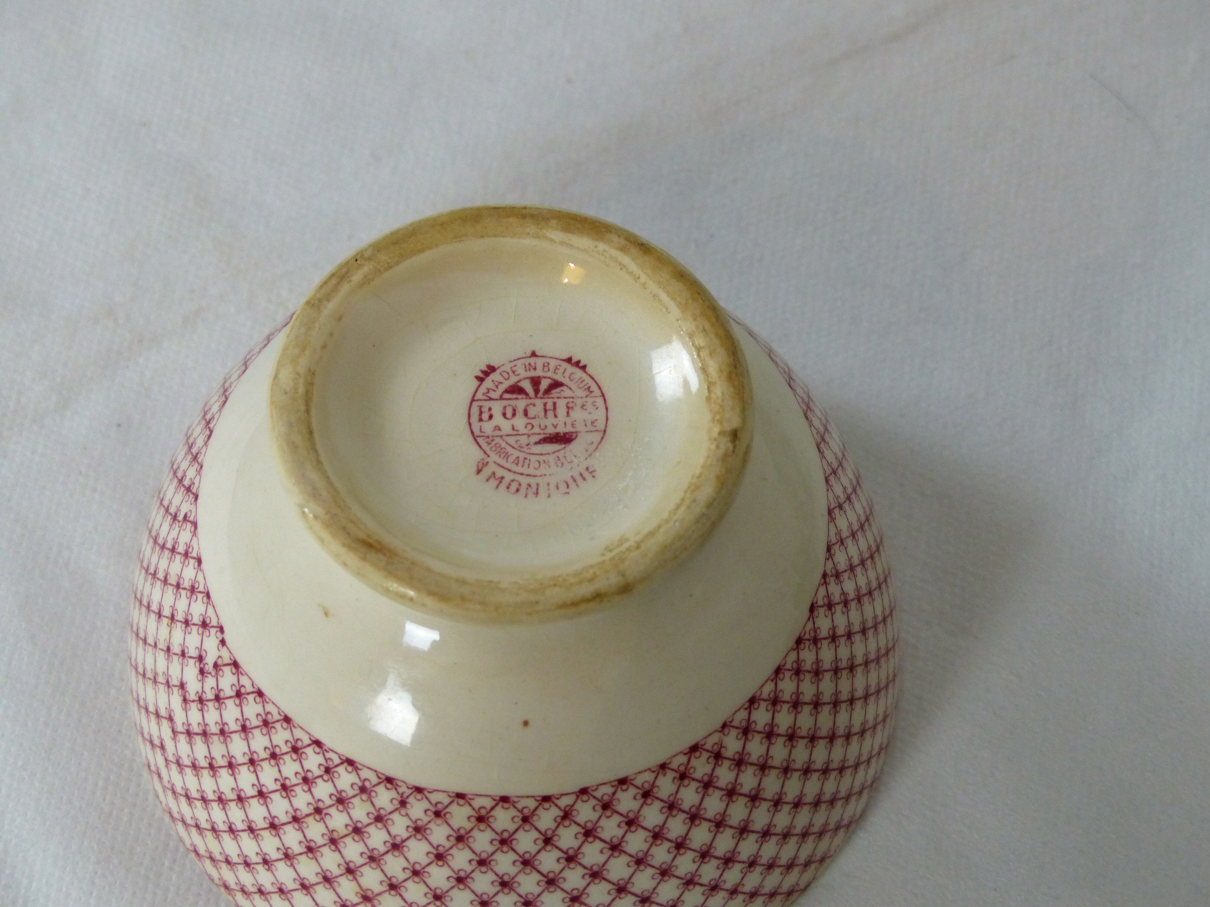 Bol old Boch Frères La Louvière