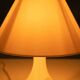 Space Age table lamp from the 60s/70s, vintage ambient lamp.