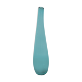 Soliflore turquoise in blown glass