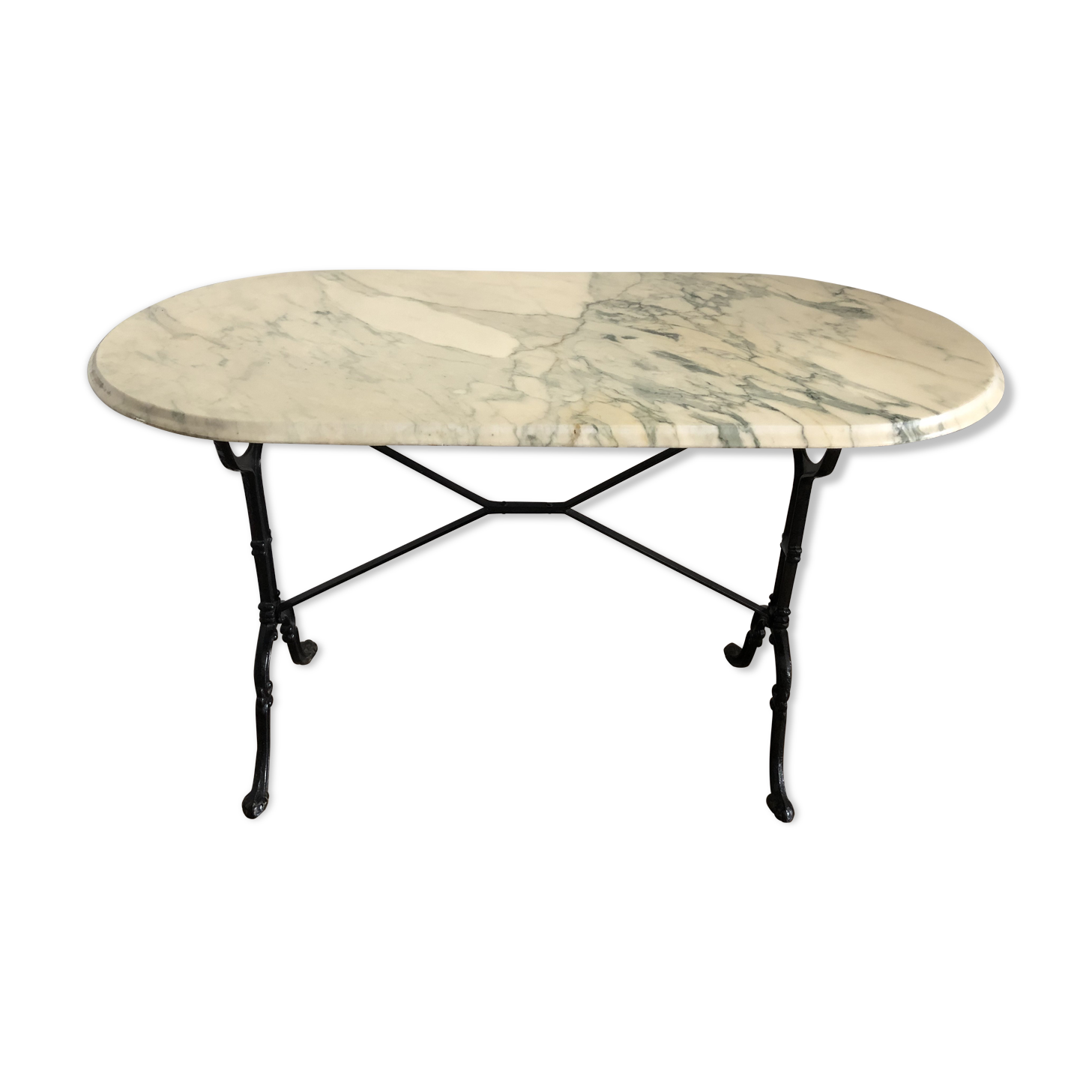 Bistro marble table
